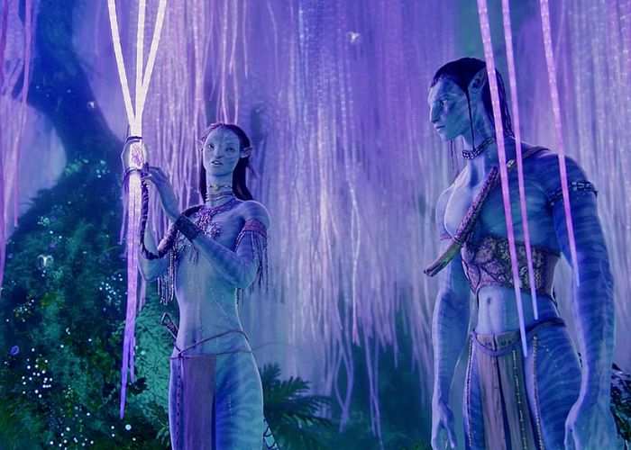 Avatar Movie romantic scene