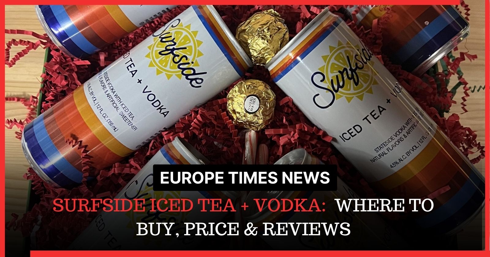 Surfside Iced Tea + Vodka
